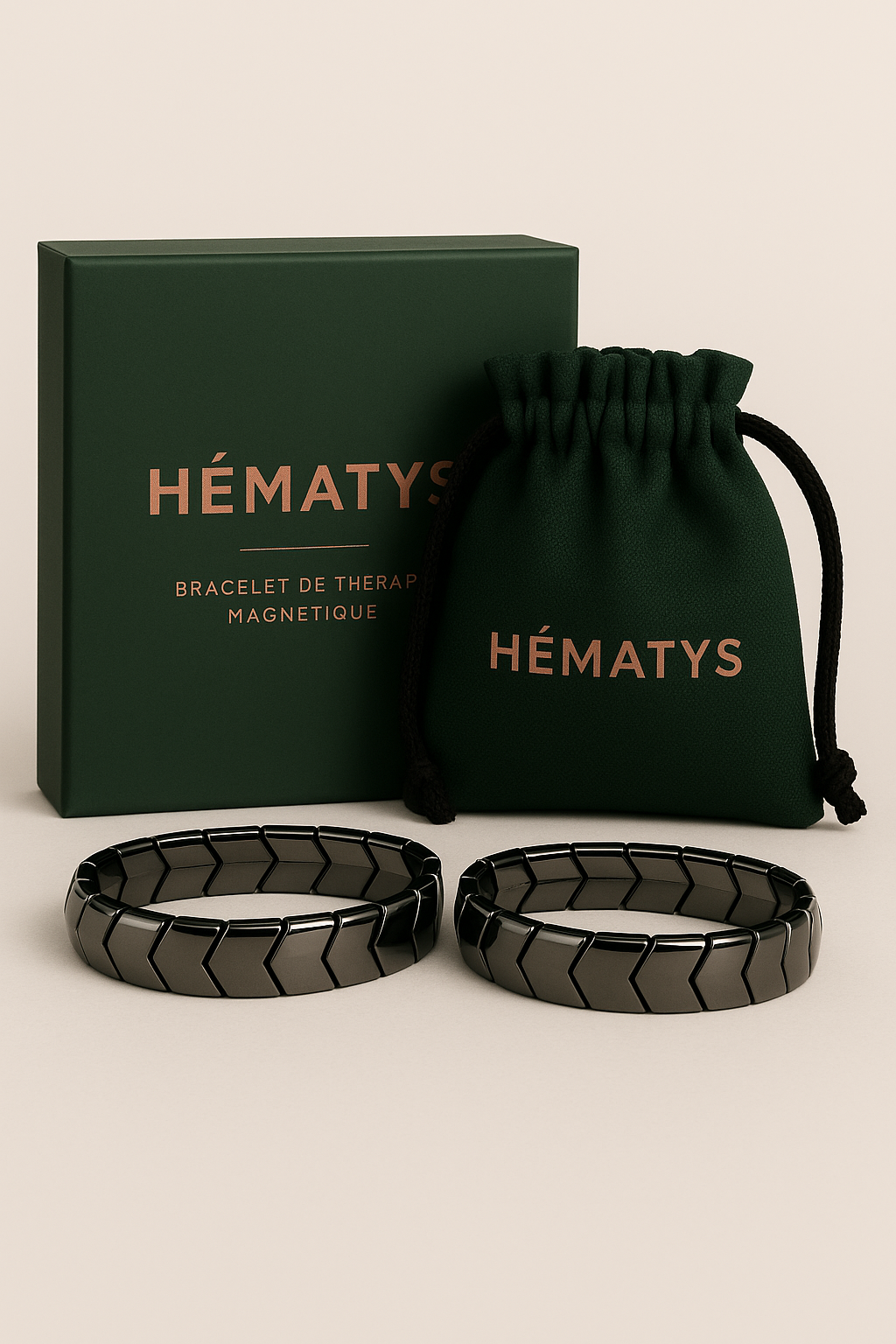 Hematite Magnetic Therapy Bracelet